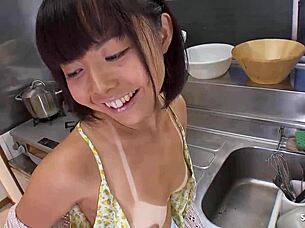 Petite Japanese Step-Daughter Talk To First Time Suck Ans Taste Sperm By Old Guy In Uncensored Jav Porn In Japan