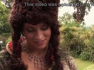 Jodi James and Stacey Saran cosplay cunts fucked by strangers