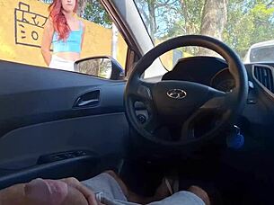 Risky Public Masturbation For Hot Girl Who Liked It