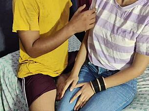 Hot Indian College Student Fucking Secretly With Black Indian Cock