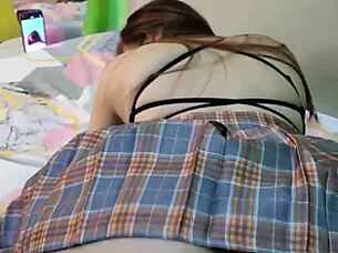 fucking friend's wife until cum inside her