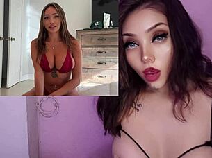 se acuesta en bikini y su padrastro no se resiste, big tits blowjob masturbation creampie pov