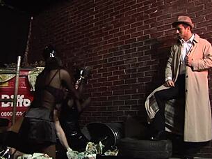 paige ashley, the blonde brit, enjoys a juicy cumshot in heels