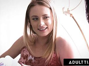 Kyler Quinn's Ass Ruined by Professor