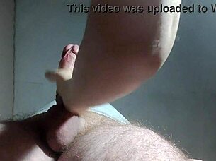 korean girl sucks meaty cock skillfully and gets mouth fucked