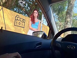 Risky Public Masturbation For Hot Girl Who Liked It