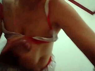 stella still, a blonde milf, gets grabbed by hair for an early morning dick sucking session