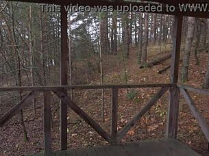 I love risky public quickies in the forest, cum on my ass