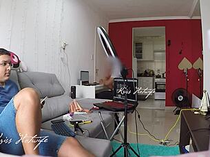 Wife Parades in Transparent Bikini