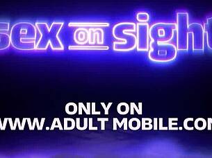 wives invite babe for kissing and watching