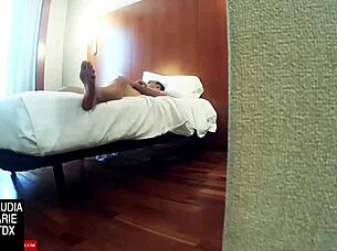 the fat woman passionately sucks and fucks her boyfriend's cock