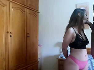 my latina neighbor sucks cock until cum in mouth