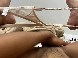 Tired of being alone, I fuck my tight horny pussy hard