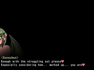 Yume-same succubus defeat scene with femdom face sitting?