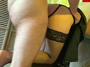 Sucked His Cock While He Was Working And He Fucked Me