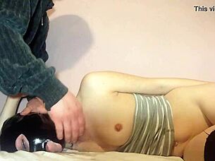 getting my whore throat fucked 😈 part 2