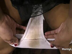 i'm horny lilly showing my big ass and dirty panties, close-up on indian pussy