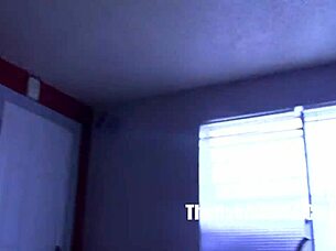 petite black girl spits on wet pussy in hood.