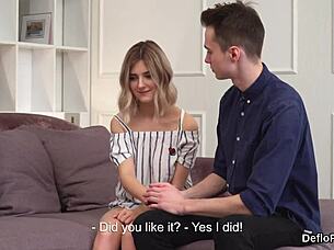 Passionate Fuck For Cutie In Lingerie And High Heels!