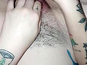 Argentine stepsister's pussy filled with cum