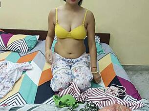 first time romantic sex with indian wife’s beautiful sister in my room