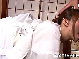 Fantastic Asian Milf Reira Aisaki Gets Torrid Hardcore Creampie