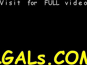 raunchy pretty babe loves getting fisted by her girlfriend 😍