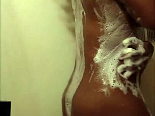 drippythicklys engages in steamy shower play with wet and dripping elements