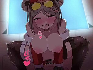 Translated hentai animations featuring anime characters in femdom and crossdressing scenes