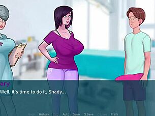 Sexnote part 6 parody with chubby mommy