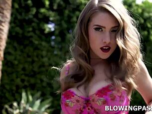 octavia red busty petite does titty fuck and deepthroat