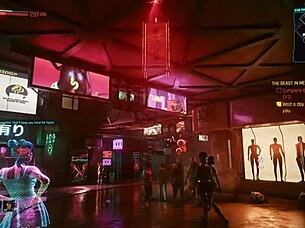 cyberpunk 2077 hooker prostitute sex scene