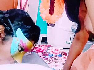 desi family threesome with wife husband and aunty hardcore fucking