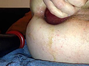 dildo in beer for anal play?