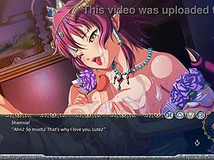 take this cumshot, demands greedy succubus