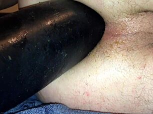 dildo in beer for anal play?