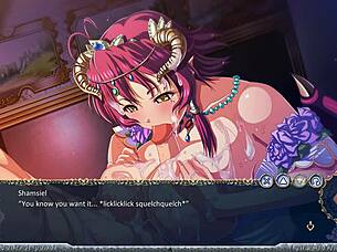 take this cumshot, demands greedy succubus