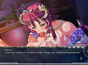 take this cumshot, demands greedy succubus