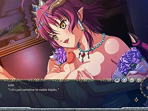 take this cumshot, demands greedy succubus