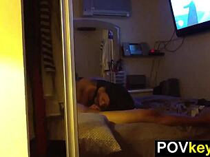 Imagine Your Hot Ex Girlfriend Sucking Your Dick in POV Homemade Session