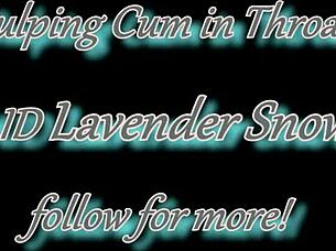 Royal goddess gags loudly on huge cock choking for creampie