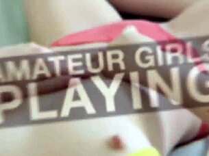 Redhead Aurora reaches orgasm with vibrator