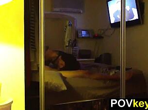 Imagine Your Hot Ex Girlfriend Sucking Your Dick in POV Homemade Session