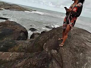 We got caught fucking in the woods and kept going!