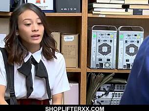 caught stealing? now suck this big cock, aurora winters