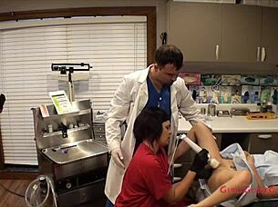 Super Hero Mina Poisoned By Kryptonite Condom Gets Saved By Doctor Tampa In Hospital Backstage