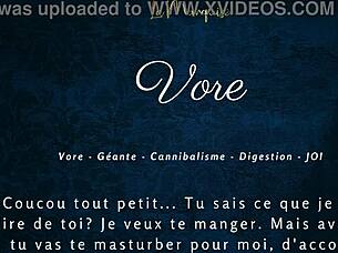 European Tall Huge Giantess Gives French Audio Jerk Off Instructions In Vore Porn