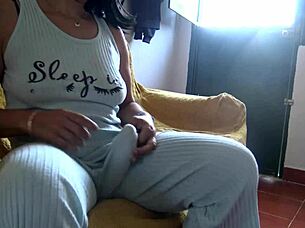 Strapon pov french female domination pegging close up