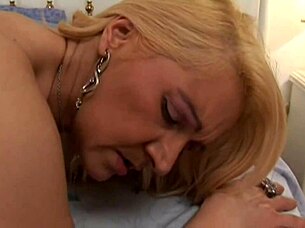 Busty mom with son and his big dick