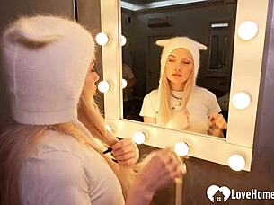 step dad cheers me up with hard cock after breakup